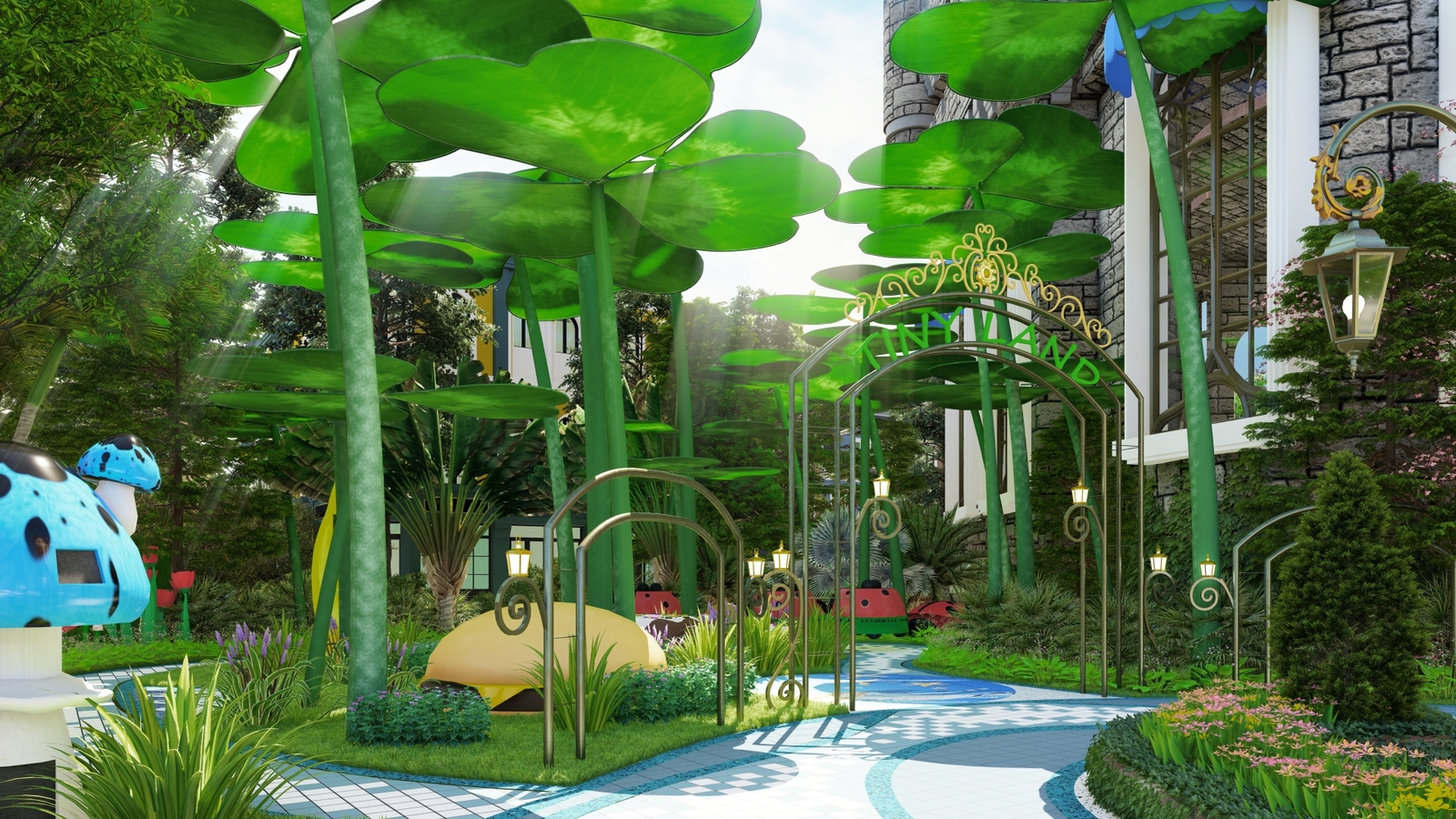 Ngân Hiệp Castle Hotel - Landscape design - 6